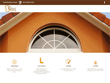 Tablet Screenshot of ouestcintrage.com